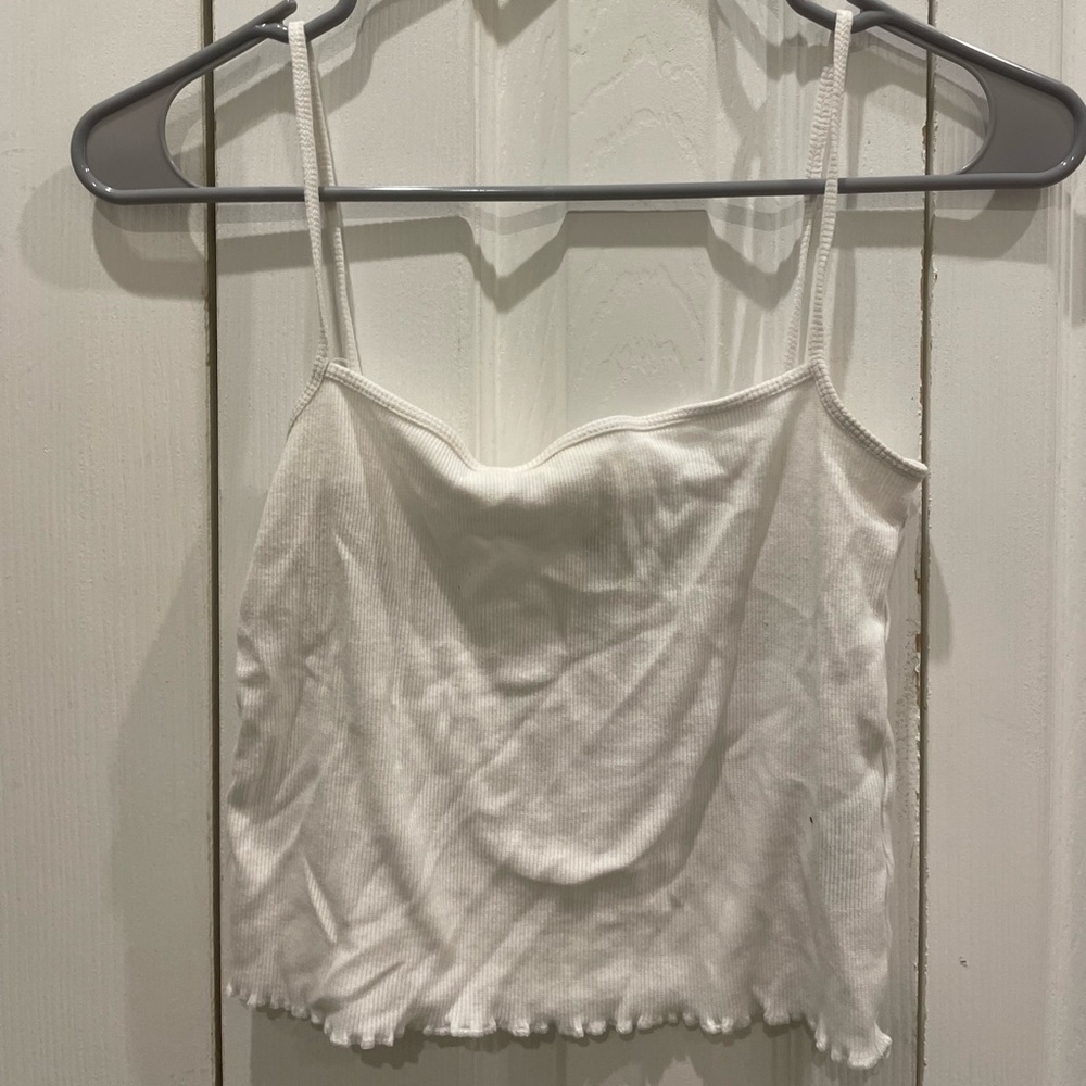 H&M Divided White Crop Top